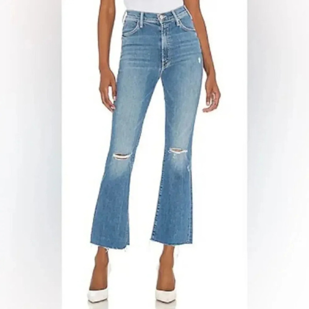 Mother The Hustler Ankle Fray in Understudy Jeans size 24 B1101